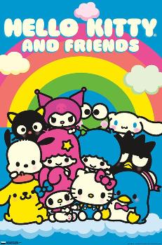 Neon - Hello Kitty and Friends' Posters
